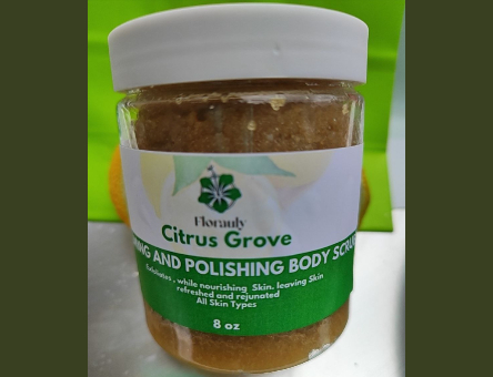 Citrus Grove- NATURAL FILMING AND POLISHING BODY SCRUB